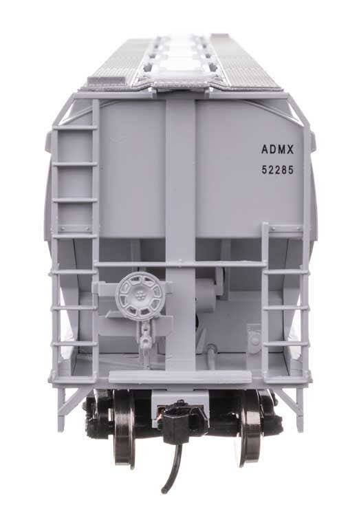 Walthers 910-7738 HO ADMX 60' NSC 5150 3-Bay Covered Hopper Ready to Run #52285 - Image 3