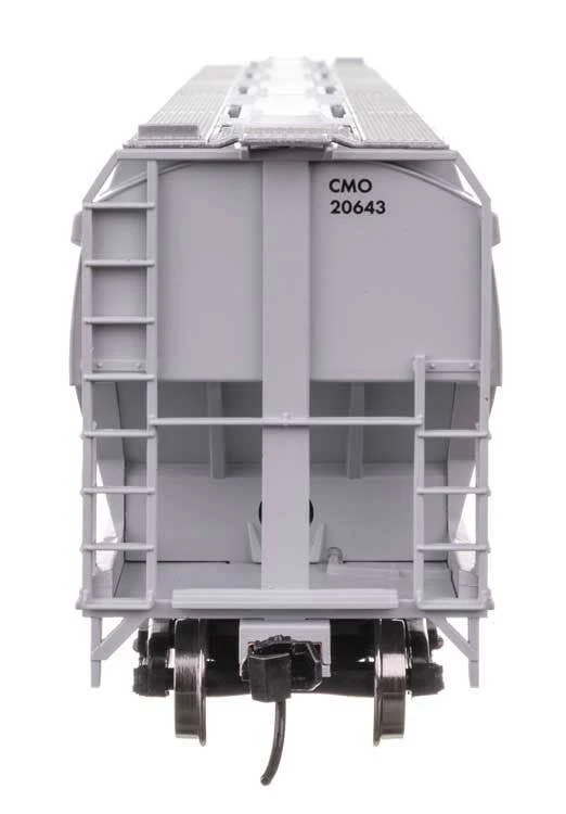 Walthers 910-7747 HO Union Pacific 60' NSC 5150 3-Bay Covered Hopper RTR #20643 - Image 4