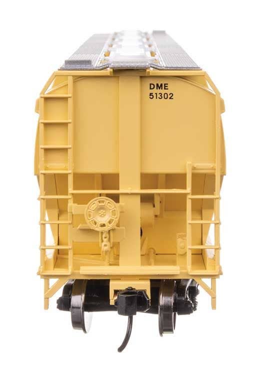 Walthers 910-7749 HO DME 60' NSC 5150 3-Bay Covered Hopper Ready to Run #51302 - Image 3