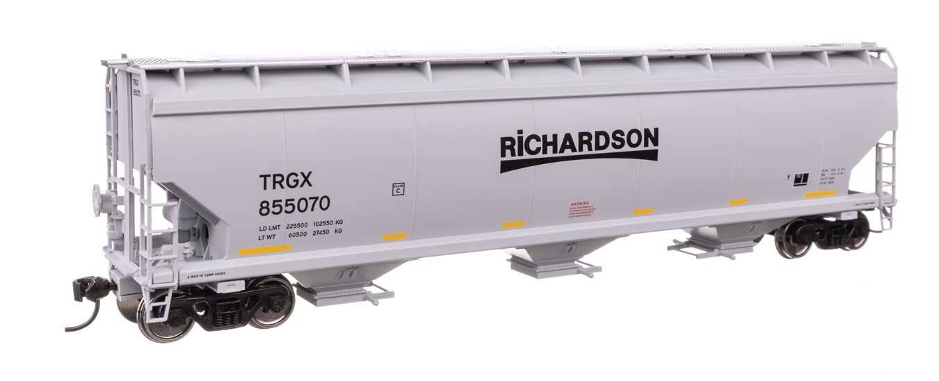 Walthers 910-7754 HO TRGX 60' NSC 5150 3-Bay Covered Hopper Ready to Run #855070