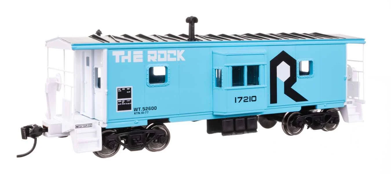 Walthers 910-8677 HO Rock Island International Bay Window Caboose RTR #17210