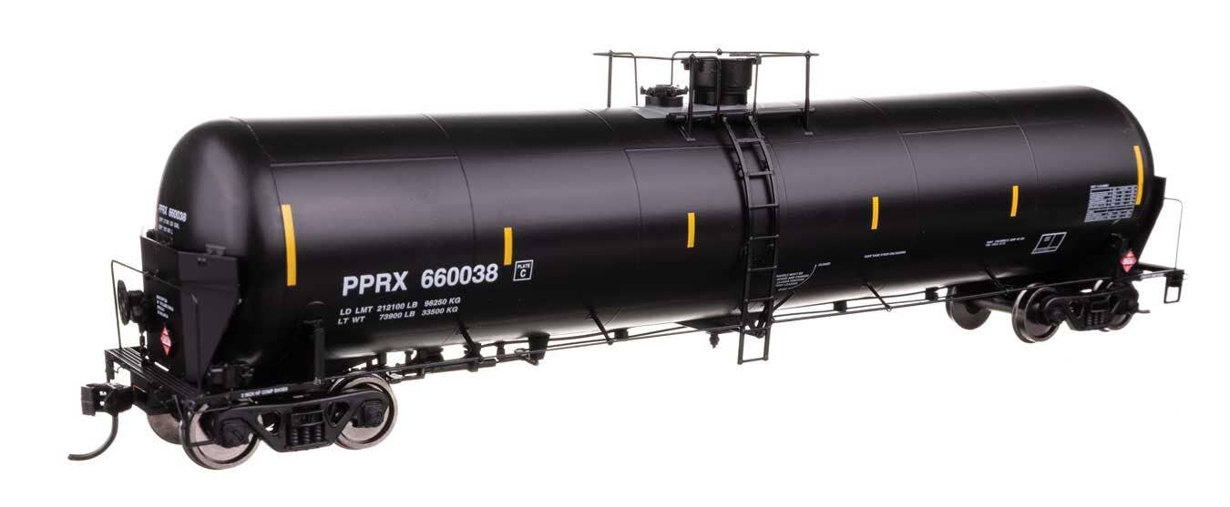 Walthers 920-100775 HO PPRX 55' Trinity Modified 30,145-Gal Tank Car RTR #660038