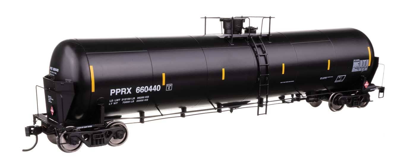 Walthers 920-100776 HO PPRX 55' Trinity Modified 30,145-Gal Tank Car RTR #660440 - Image 2