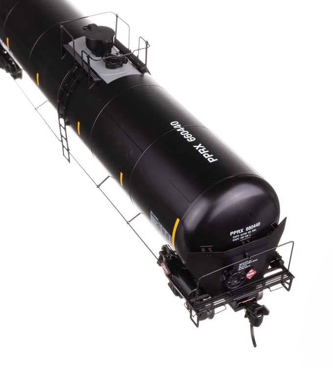 Walthers 920-100776 HO PPRX 55' Trinity Modified 30,145-Gal Tank Car RTR #660440 - Image 5