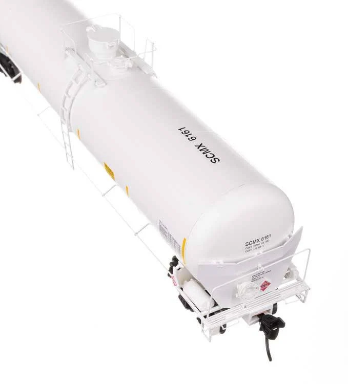 Walthers 920-100778 HO SCMX 55' Trinity Modified 30,145-Gal Tank Car RTR #6161 - Image 5