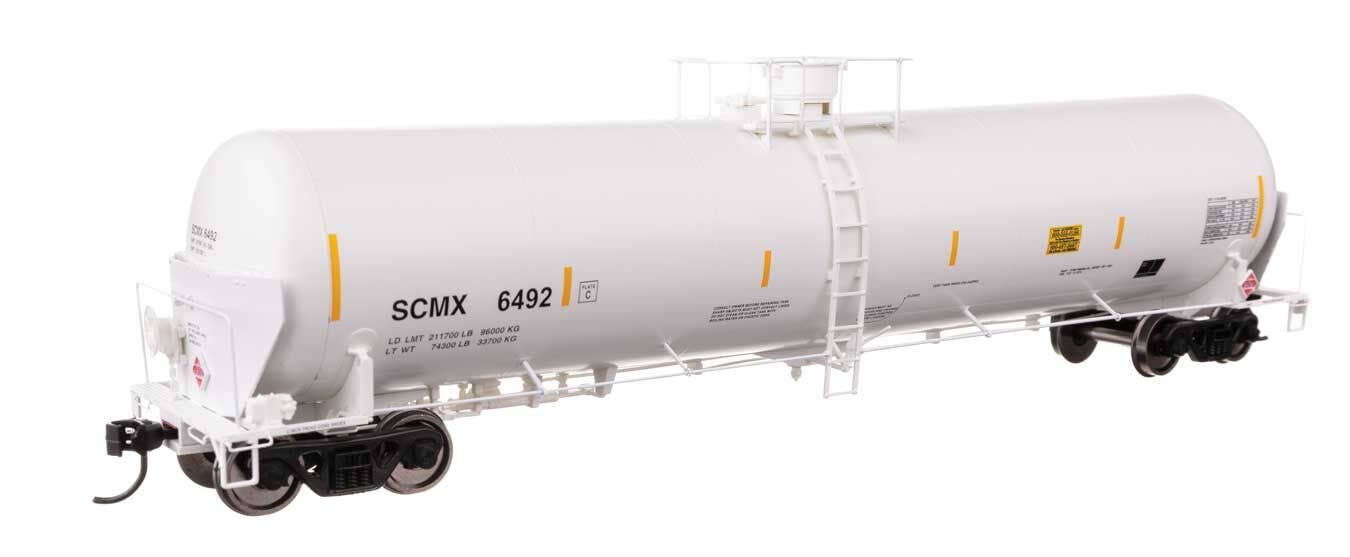 Walthers 920-100780 HO SCMX 55' Trinity Modified 30,145-Gal Tank Car RTR #6492