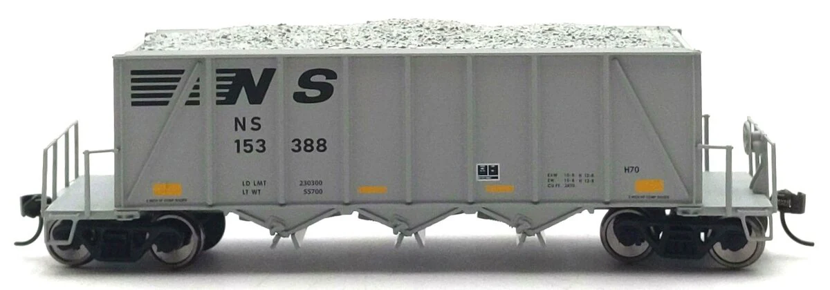 Walthers 920-106044 HO NS RTR 40' Ortner 100-Ton Open Aggregate Hopper #153388 LN/Box - Image 4