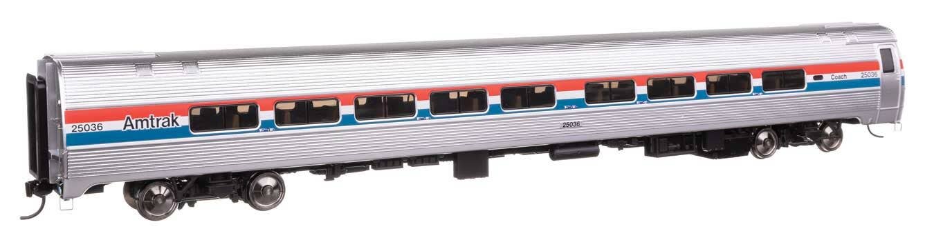 Walthers 920-11225 HO Amtrak Phase III 85' Amfleet II 59-Seat Coach RTR #25036 - Image 2