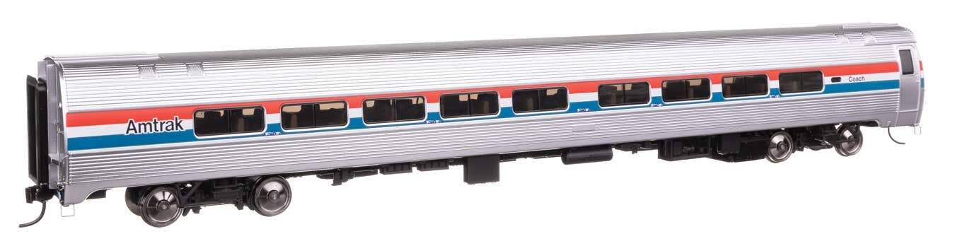 Walthers 920-12228 HO AMTK Phase III Lighted 85' Amfleet II 59-Seat Coach RTR - Image 2