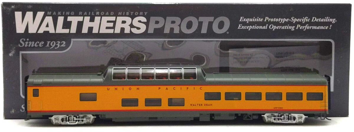 Walthers 920-18205 HO Union Pacific 85' ACF Dome Lounge #9005 LN/Box