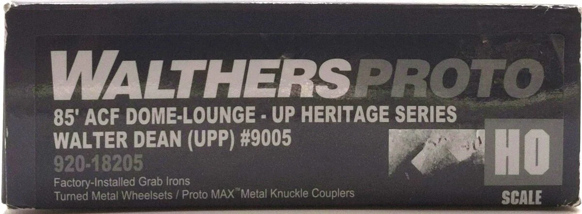 Walthers 920-18205 HO Union Pacific 85' ACF Dome Lounge #9005 LN/Box - Image 8