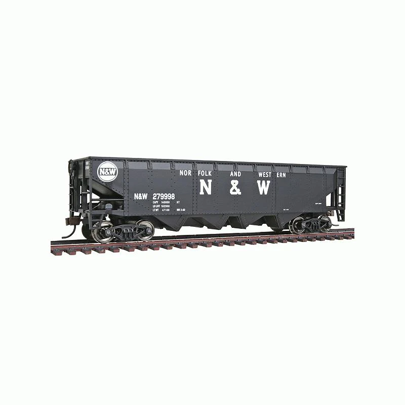 Walthers 931-1655 HO Norfolk & Western Offset Quad Hopper - Ready To Run LN/Box