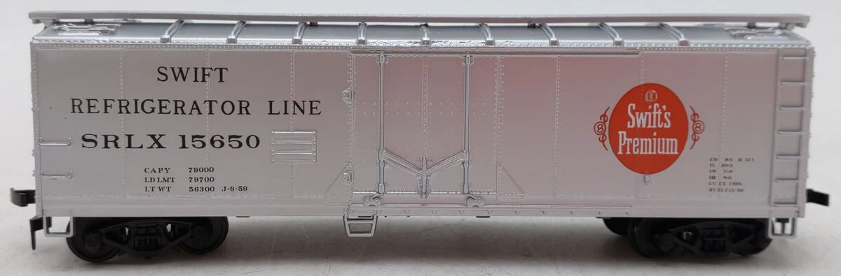 Walthers 931-633 HO Scale Swift Refrigerator Line Box Car #15650 EX/Box - Image 3