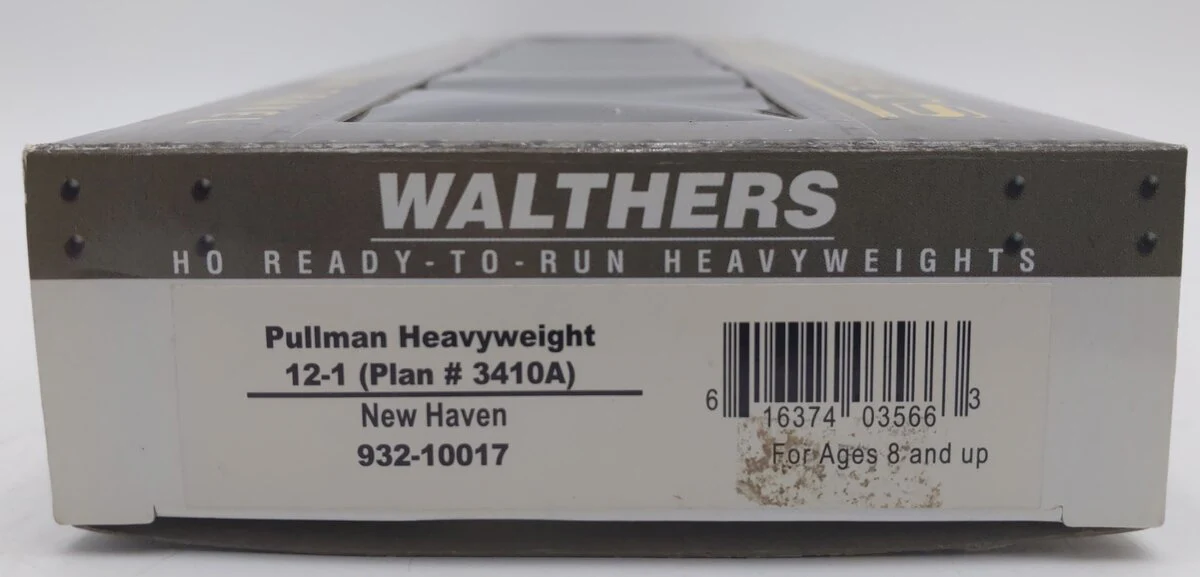 Walthers 932-10017 HO New Haven Pullman Heavyweight 12-1 Passenger Car LN/Box - Image 6