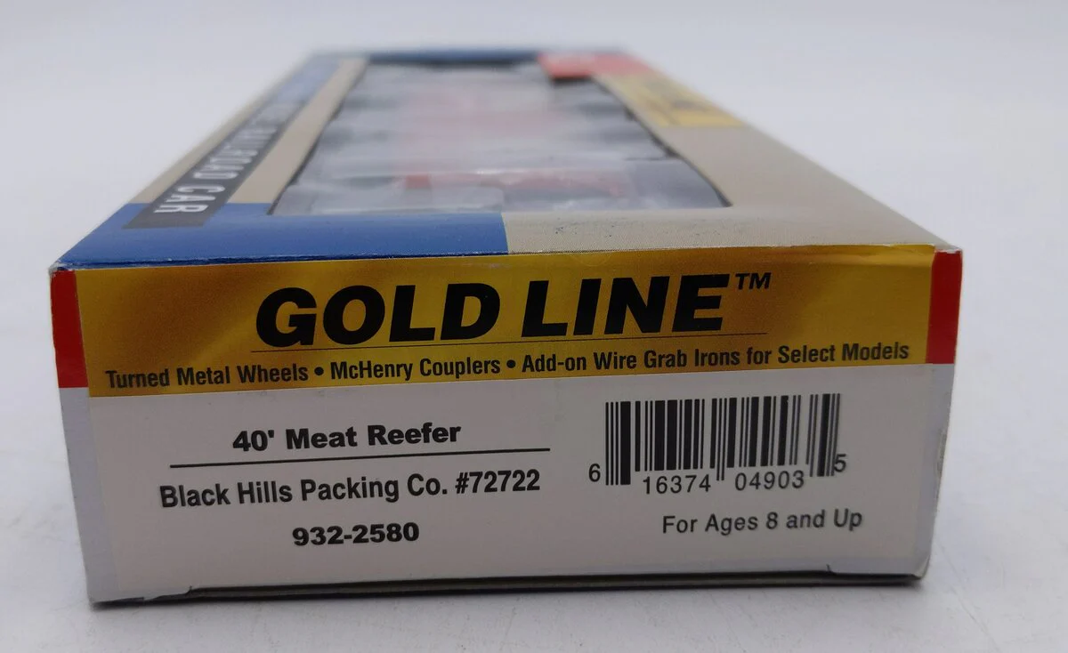 Walthers 932-2580 HO Black Hills Packing Co. 40' Meat Reefer #72722 LN/Box - Image 3