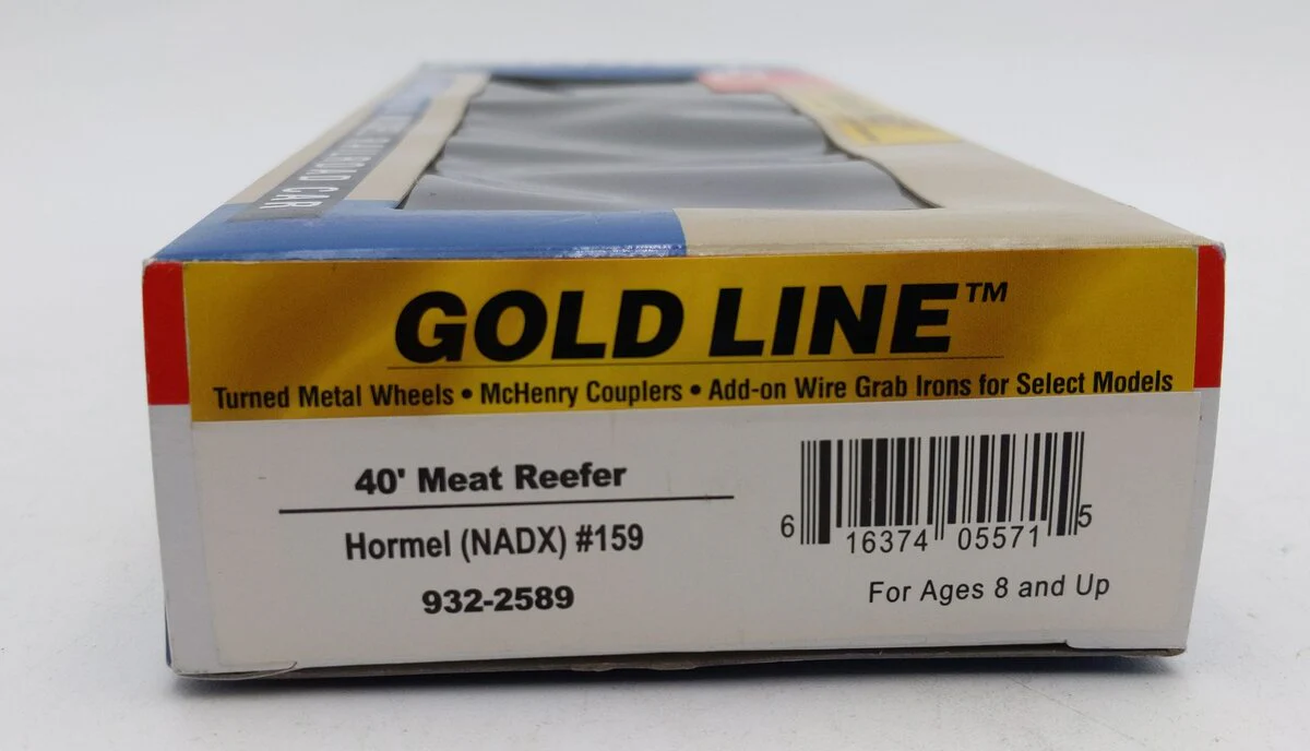 Walthers 932-2589 HO Scale Hormel 40' Meat Refrigerator Car #159 LN/Box - Image 3