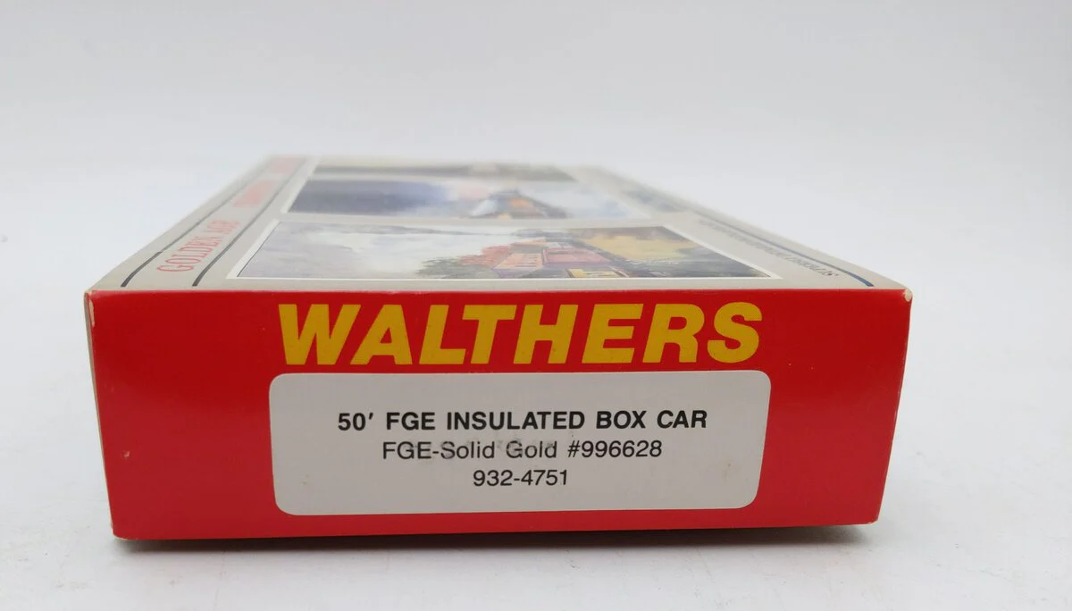 Walthers 932-4751 HO FGE-Solid Gold 50' FGE Insulated Box Car #996628 MT/Box - Image 2
