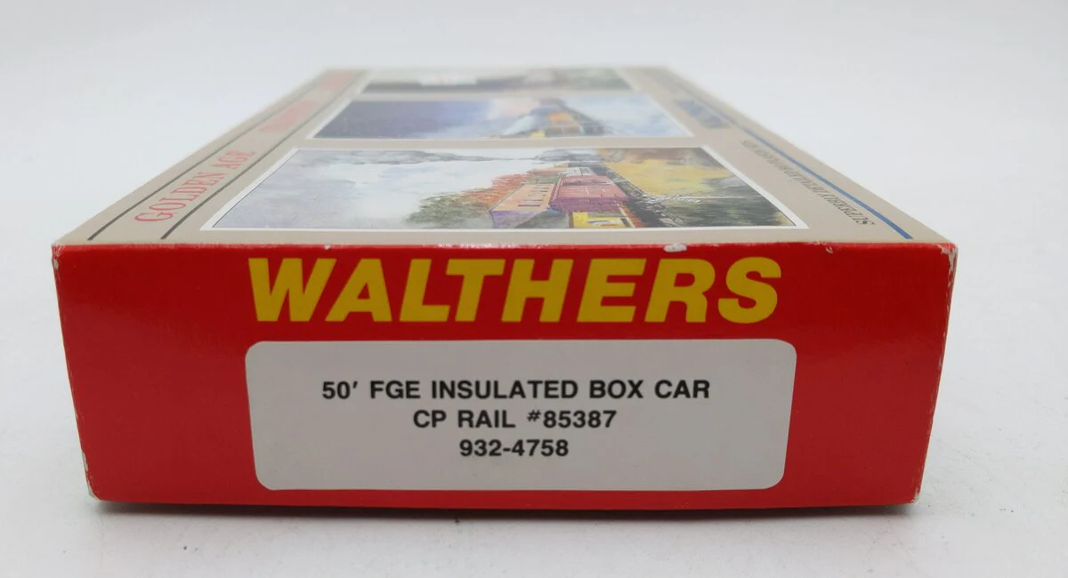 Walthers 932-4758 HO 50' FGE Insulated Box Car CP Rail MT/Box - Image 2