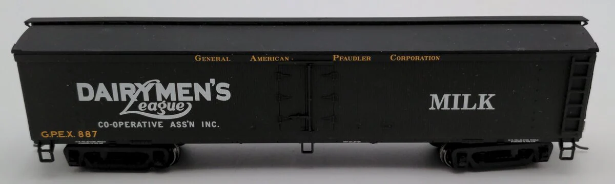 Walthers 932-5462 HO General American-Pfaudler 53' Milk Tank Car #887 EX/Box - Image 2