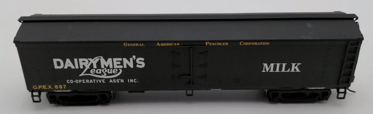 Walthers 932-5462 HO General American-Pfaudler 53' Milk Tank Car #887 EX/Box - Image 3