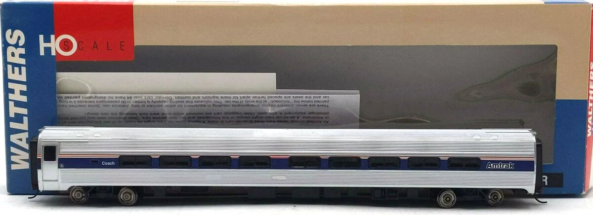 Walthers 932-6015 HO Scale Amtrak-Northeast Direct 85' Amfleet Café Car LN/Box