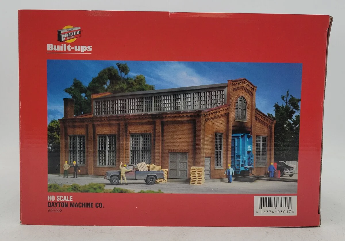 Walthers 933-2823 HO Scale Built-Ups Brown Dayton Machine Co. Cornerstone NIB - Image 7