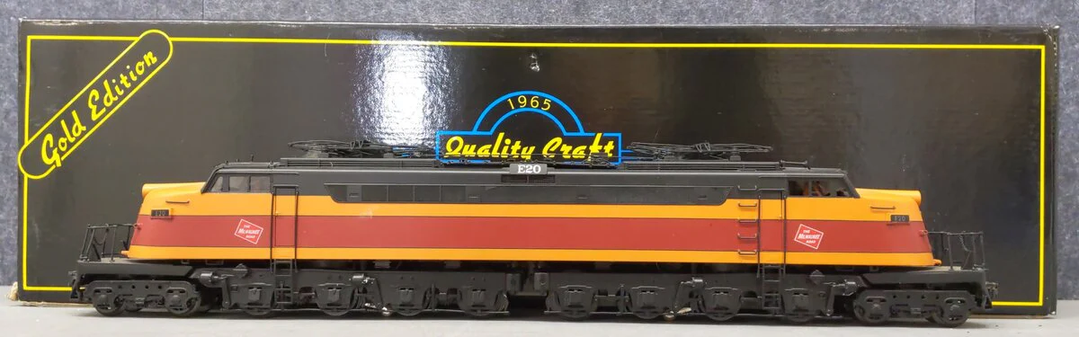 Weaver G1715LP O Gauge BRASS Milwaukee Road Little Joe Electric Locomotive #E20 EX/Box