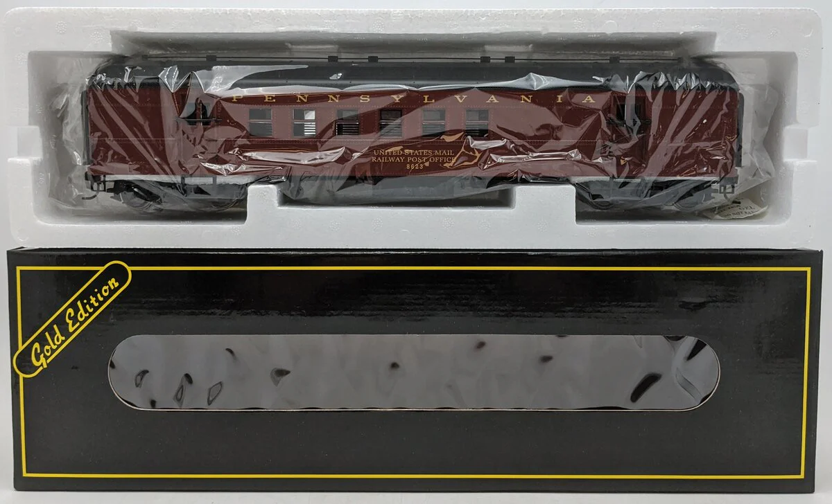 Weaver G22801SD O Pennsylvania Railraod RPO Car #8623 (2-Rail) NIB