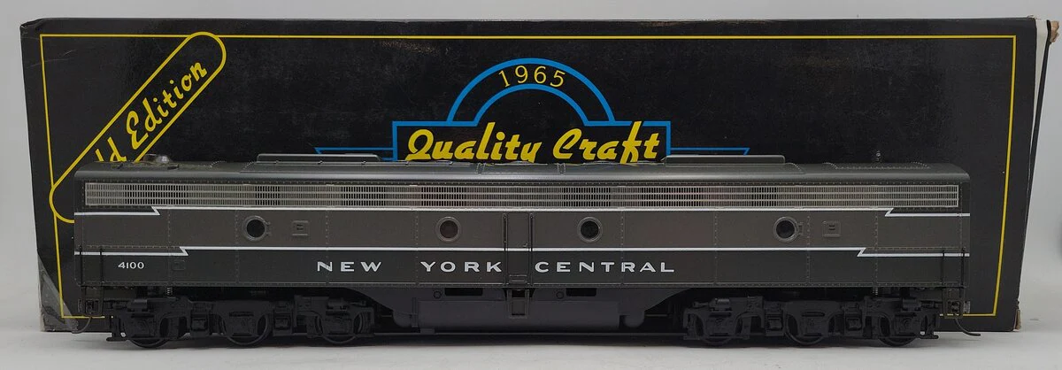 Weaver O 2-Rail New York Central EMD E-8 (Two Tone Gray) B Diesel Locomotive LN/Box