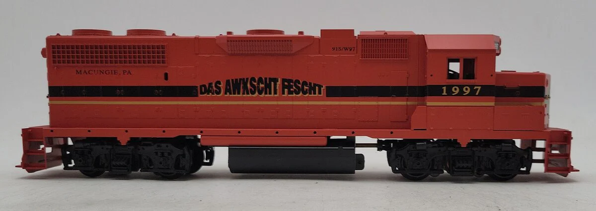 Weaver O Gauge Das Awkscht Fescht GP38-2 Diesel Locomotive #1997 EX/Box - Image 2