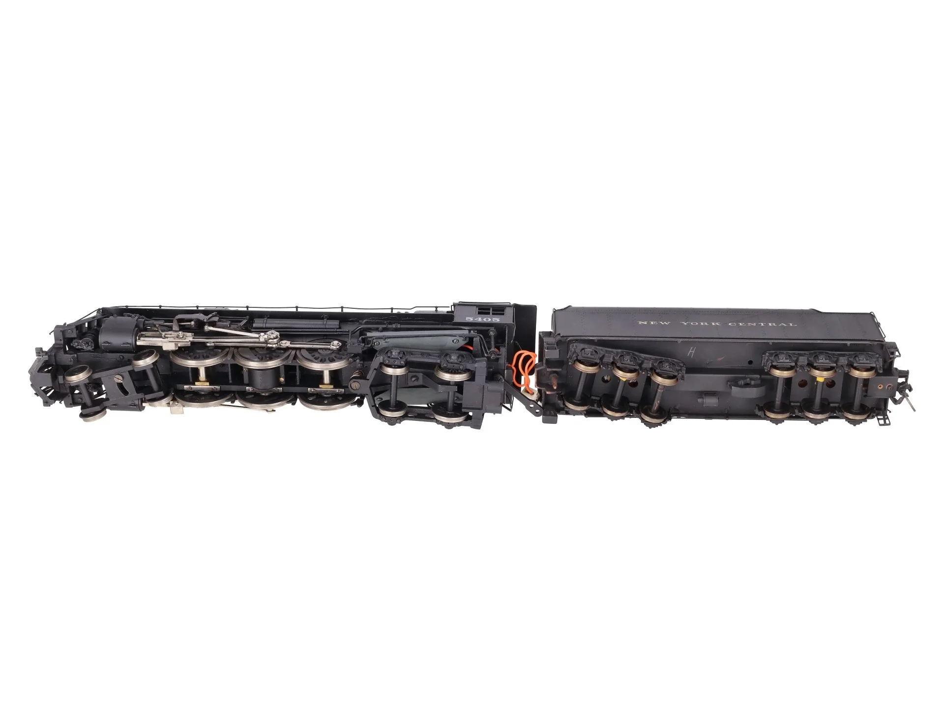 Westside Model Co. O Brass NYC J-3a 4-6-4 Hudson Steam Loco & Tender #5405 - 2R EX/Box - Image 9