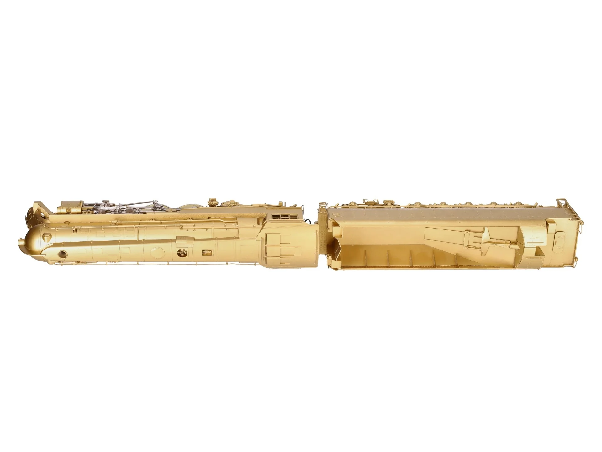 Westside Model Co. O Brass NYC J-3A 4-6-4 Steam Loco & Tender 2-Rail - Unpainted EX/Box - Image 10