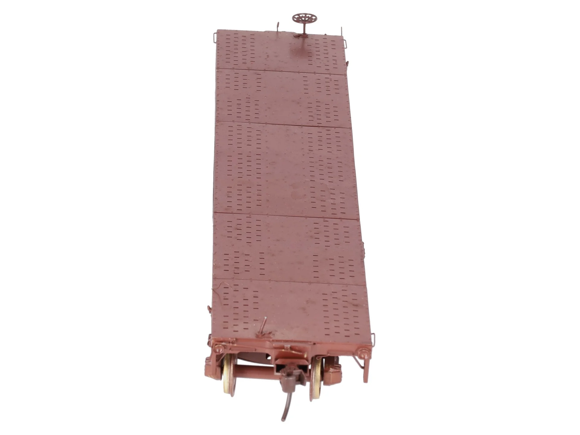 Westside Model Co. O Scale 2-Rail Brass NYC F-200 Flat Car #499042 Custom/Box - Image 3