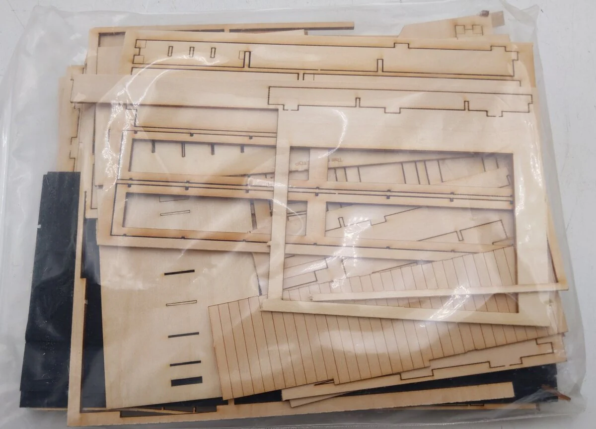 Wild West Scale Models 824 O Franke & Furniture Coffin Shop Kit VG/Box - Image 3