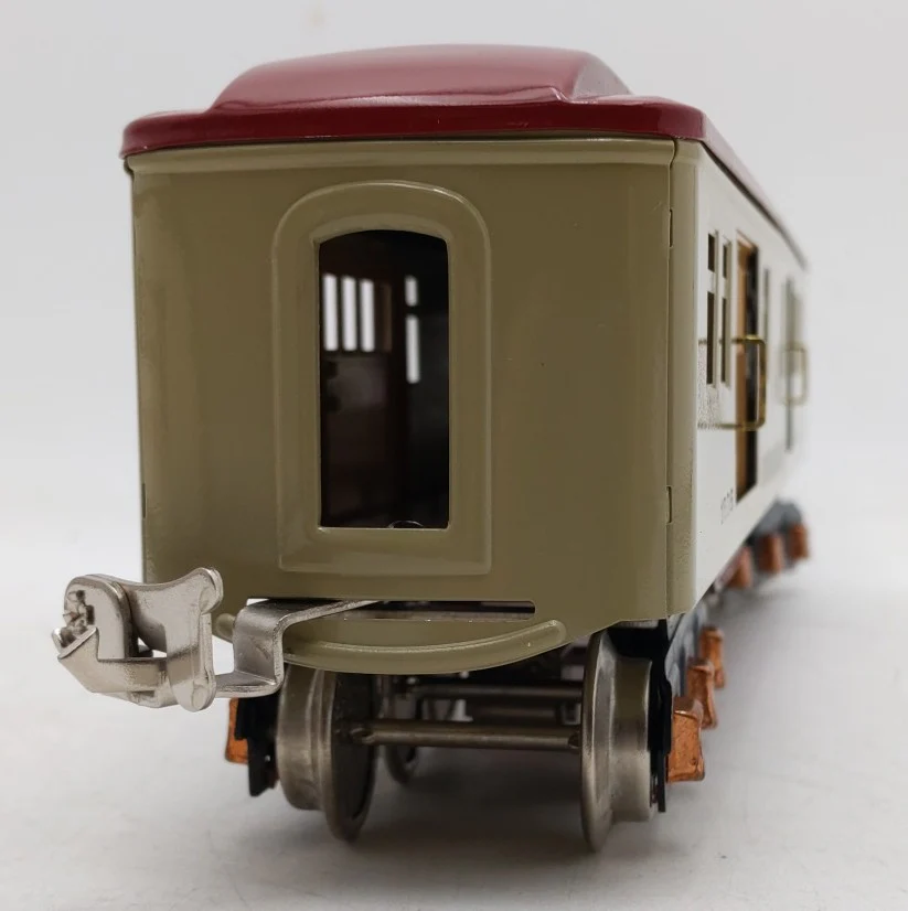Williams 1696 O Ives Reproduction Tinplate Baggage Car VG/Box - Image 6