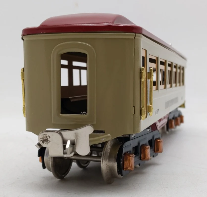 Williams 1697 O Gauge Ives Reproduction Tinplate Observation Car VG/Box - Image 5