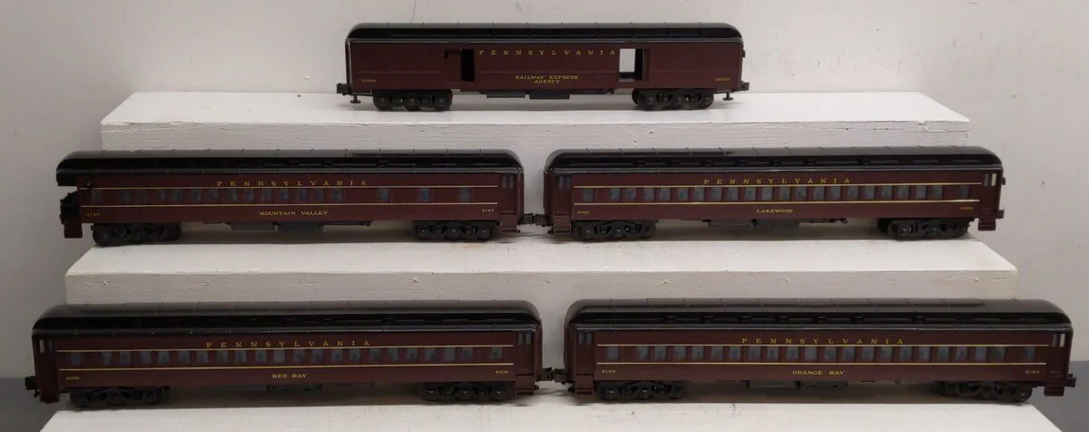 Williams 2009 O Gauge Scale Madison 5-Car Passenger Set 3-Rail NIB - Image 2