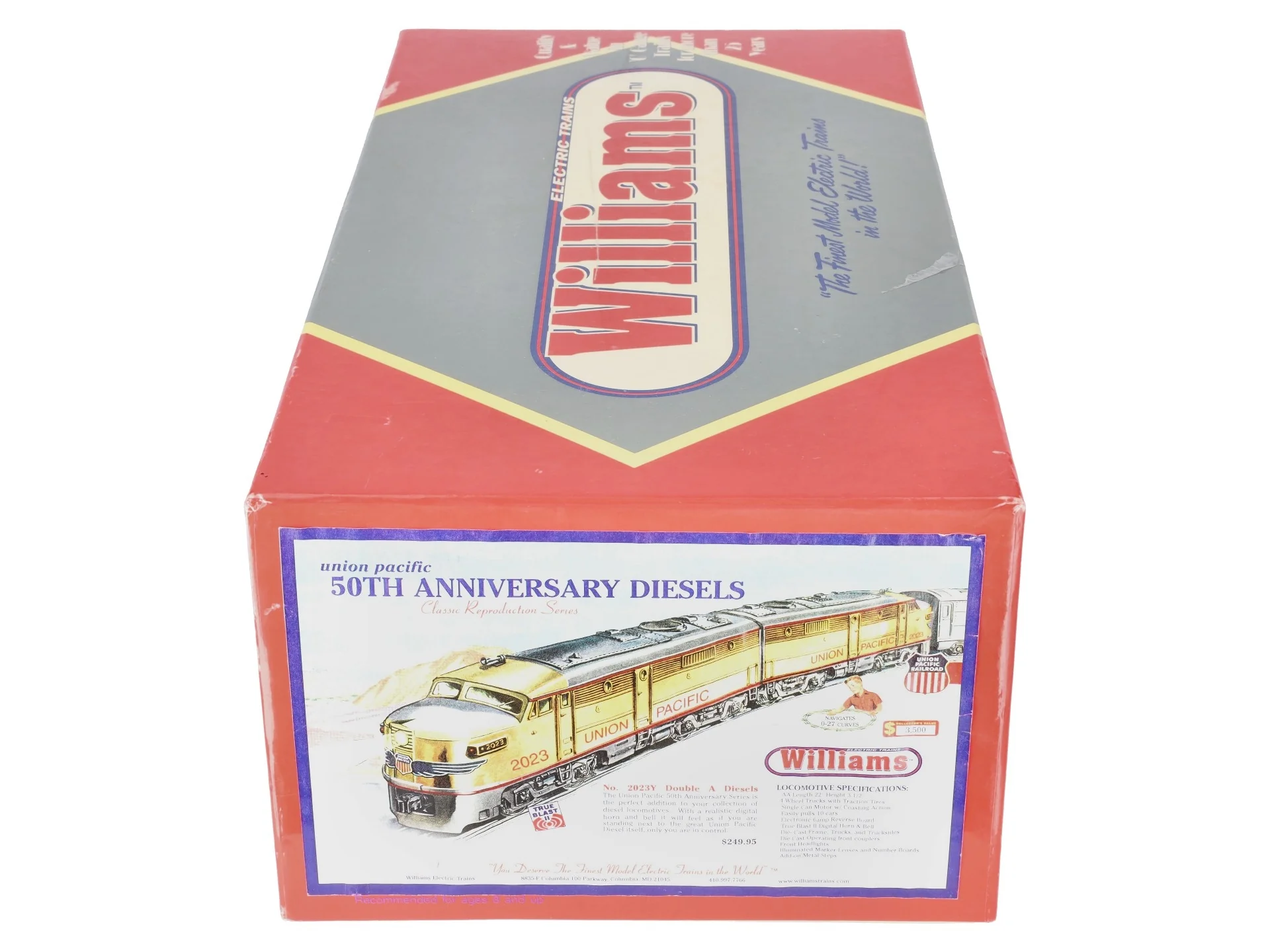 Williams 2023Y O Gauge Union Pacific Alco AA Diesel Loco Set VG/Box - Image 8
