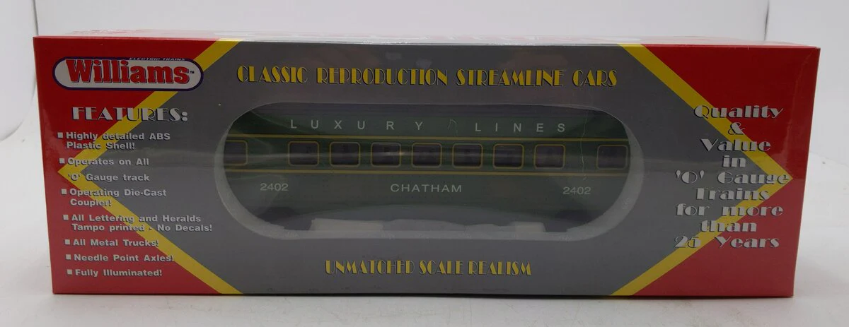 Williams 2402 Chatham Luxury Lines Coach Car MT/Box