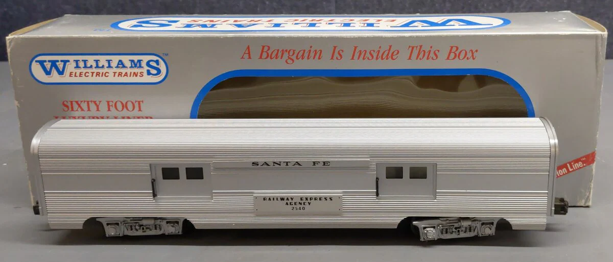 Williams 2540 O Santa Fe Railway Express Agency Baggage Car #2540 LN/Box