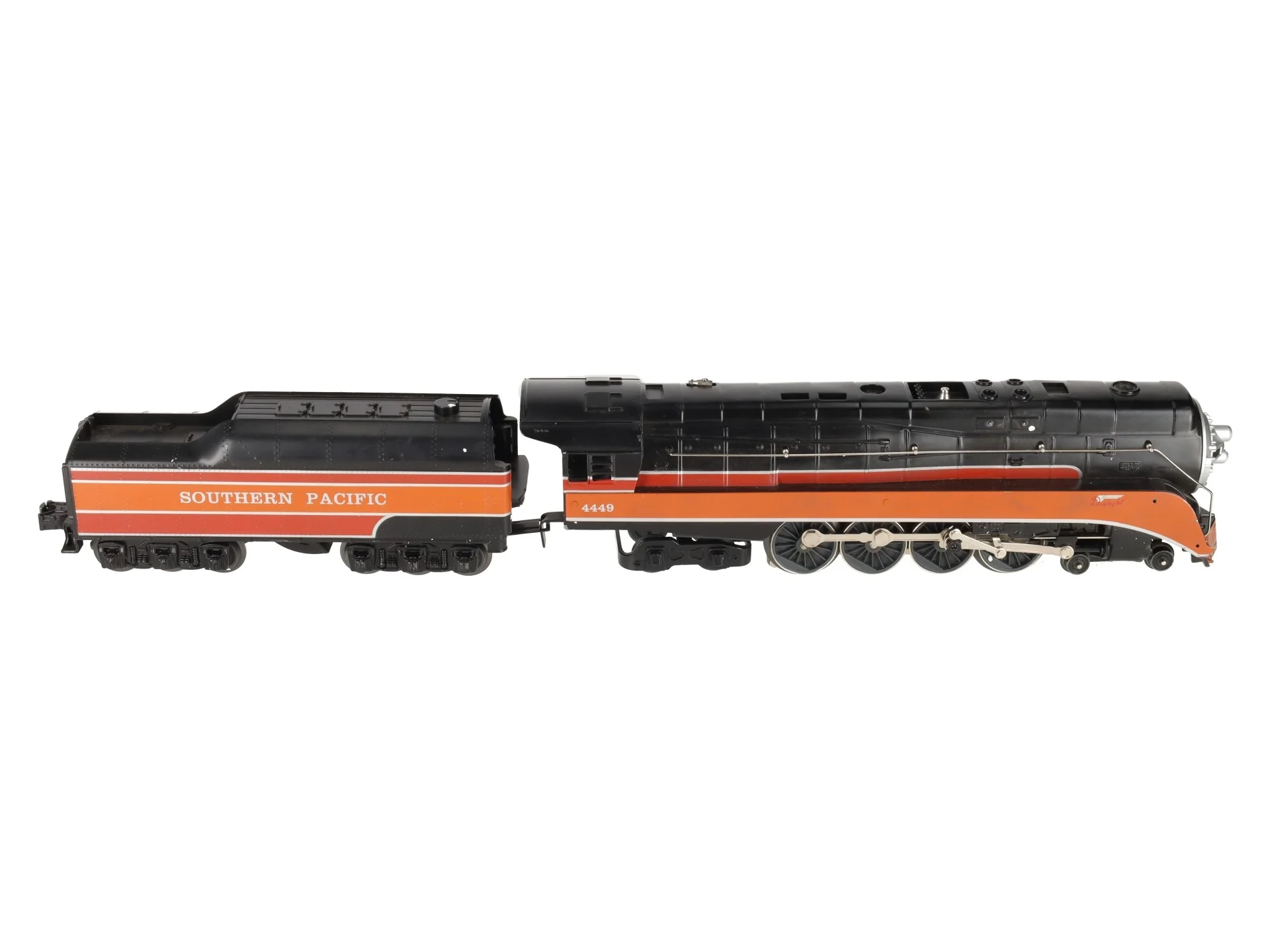Williams 40001 O Gauge Southern Pacific 4-8-4 GS-4 Steam Loco & Tender #4449 VG/Box - Image 4