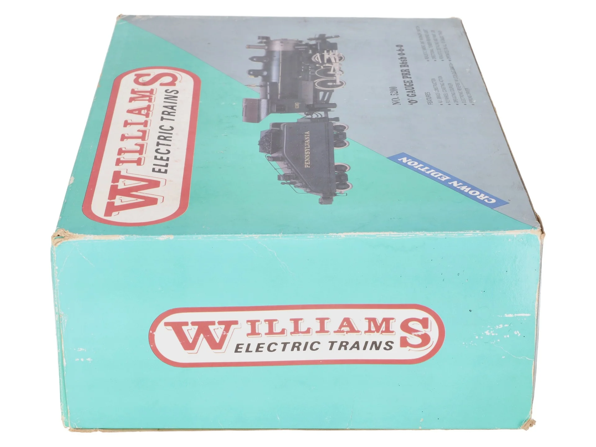 Williams 5200 O Gauge BRASS Pennsylvania 0-6-0 B6sb Steam Engine & Tender #6380 EX/Box - Image 9