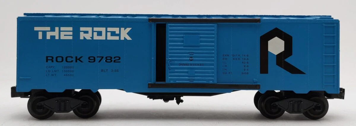 Williams 55 O Gauge Rock Island Boxcar #9782 EX/Box - Image 2