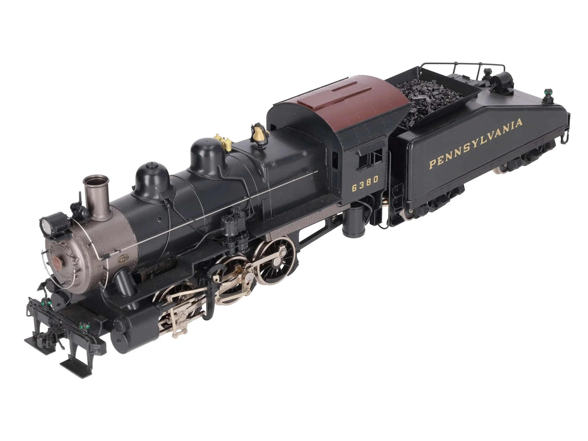 Williams 6200 O Pennsylvania 0-6-0 Steam Locomotive & Tender #6380 (2-Rail) LN/Box - Image 8