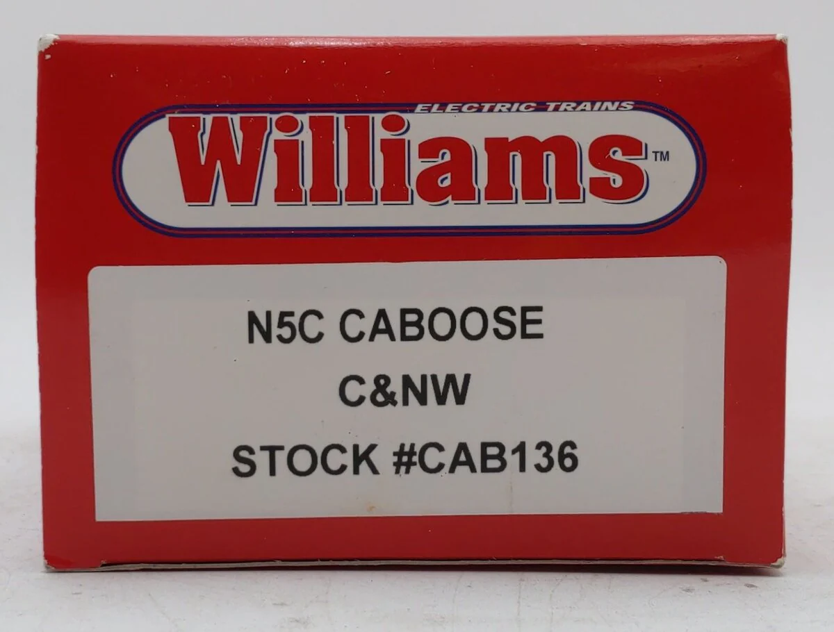 Williams CAB136 O Gauge C&NW Lighted Caboose #11253 LN/Box - Image 5