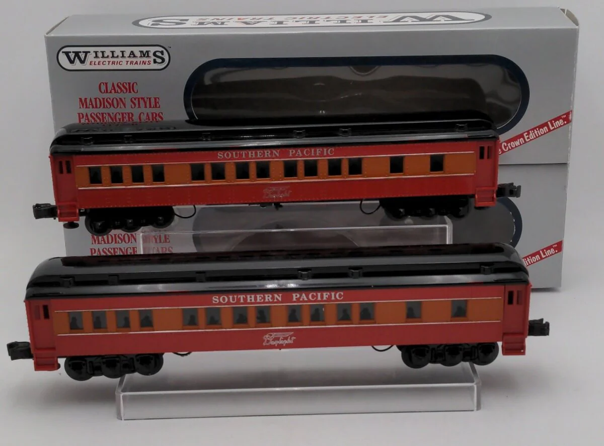 Williams M107 Southern Pacific Daylight Madison Cars [2] EX/Box