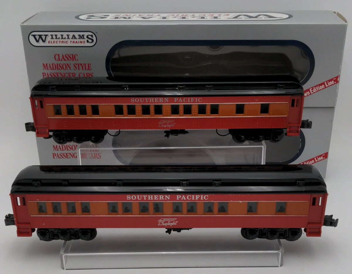 Williams M107 Southern Pacific Daylight Madison Cars [2] EX/Box - Image 2