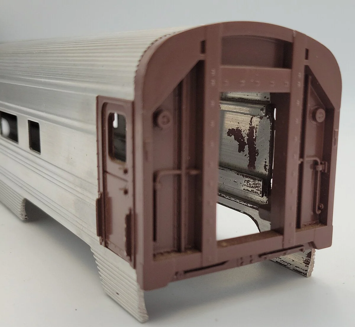 Williams WM-210 O Pennsylvania RR 'Broadway Limited' 80' Observation Car Shell - Image 5