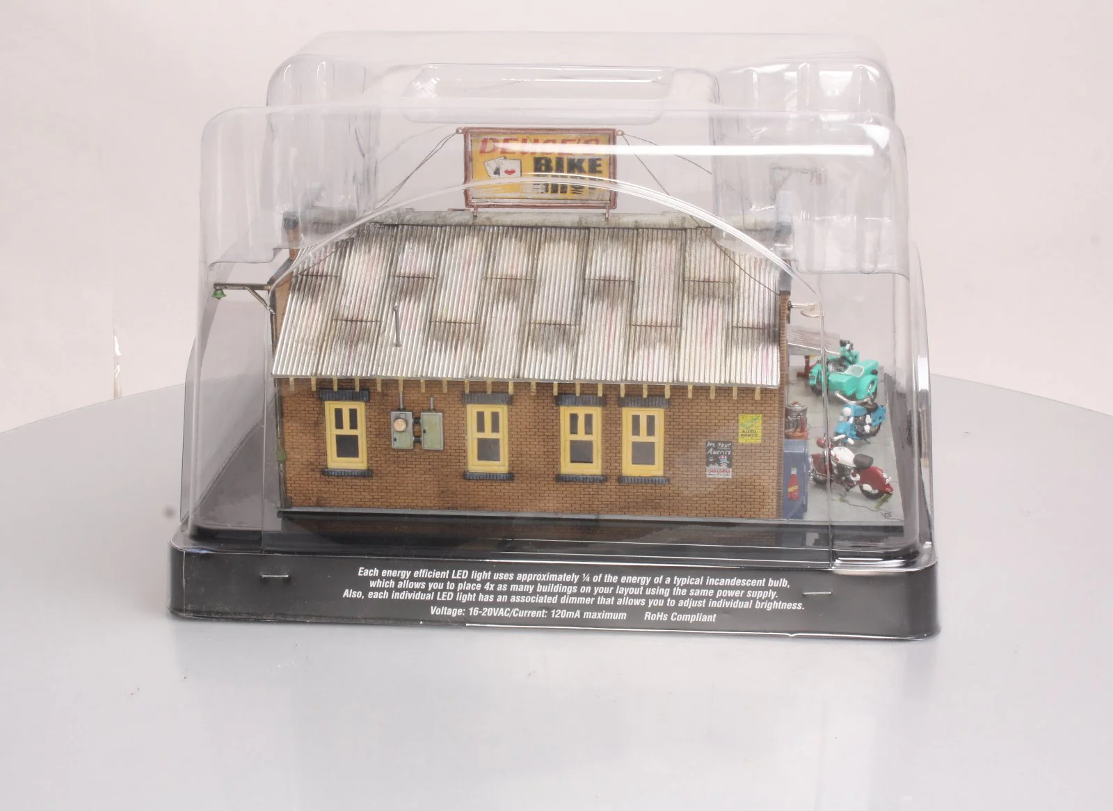 Woodland Scenics BR5846 O Built-&-Ready Deuce's Bike Shop Building LN/Box