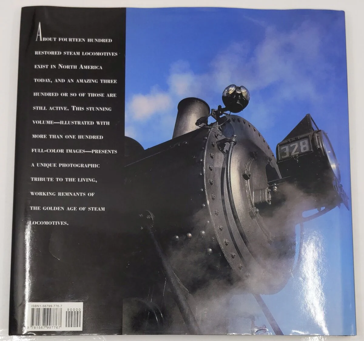 Working Steam Vintage Locomotives Today Hardcover Book By Hans Halberstadt VG - Image 2